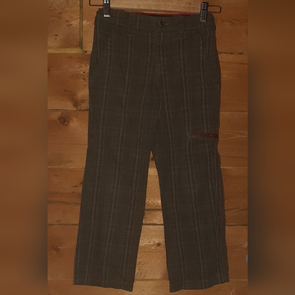 Boy's Vintage 80s Plaid Pants